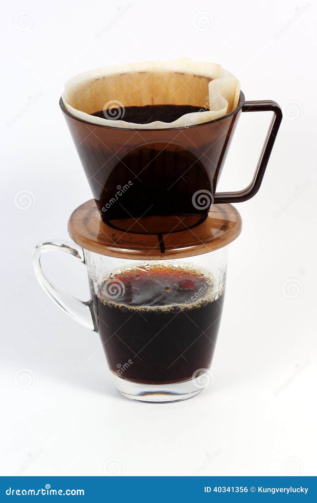 Drip coffee cup stock photo. Image of lifestyle, drip 40341356