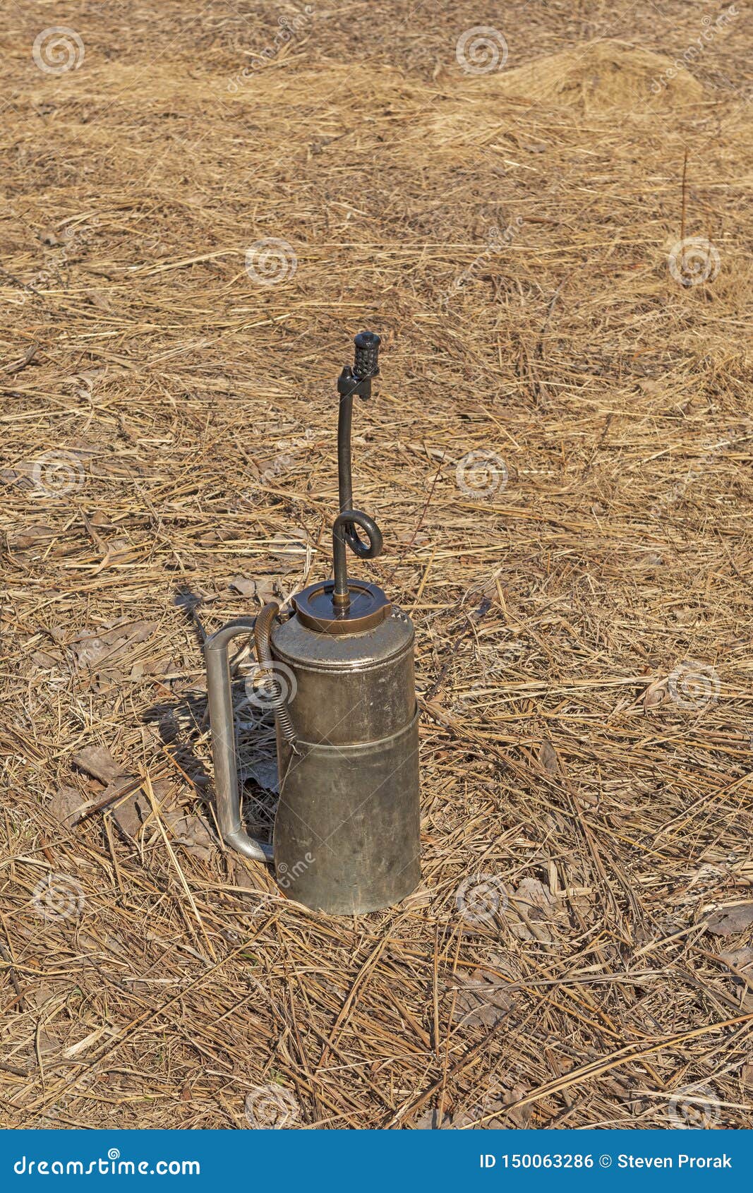 Drip Torch Used in a Controlled Burn Stock Photo - Image of torch