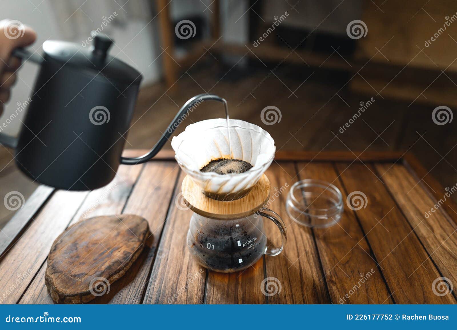 Dripping Coffee and Slow Coffee at Home Stock Photo Image of drip