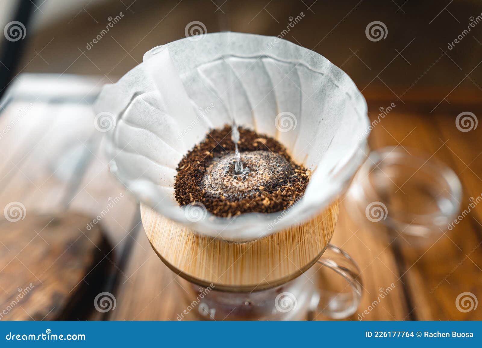 Dripping Coffee and Slow Coffee at Home Stock Photo Image of drink