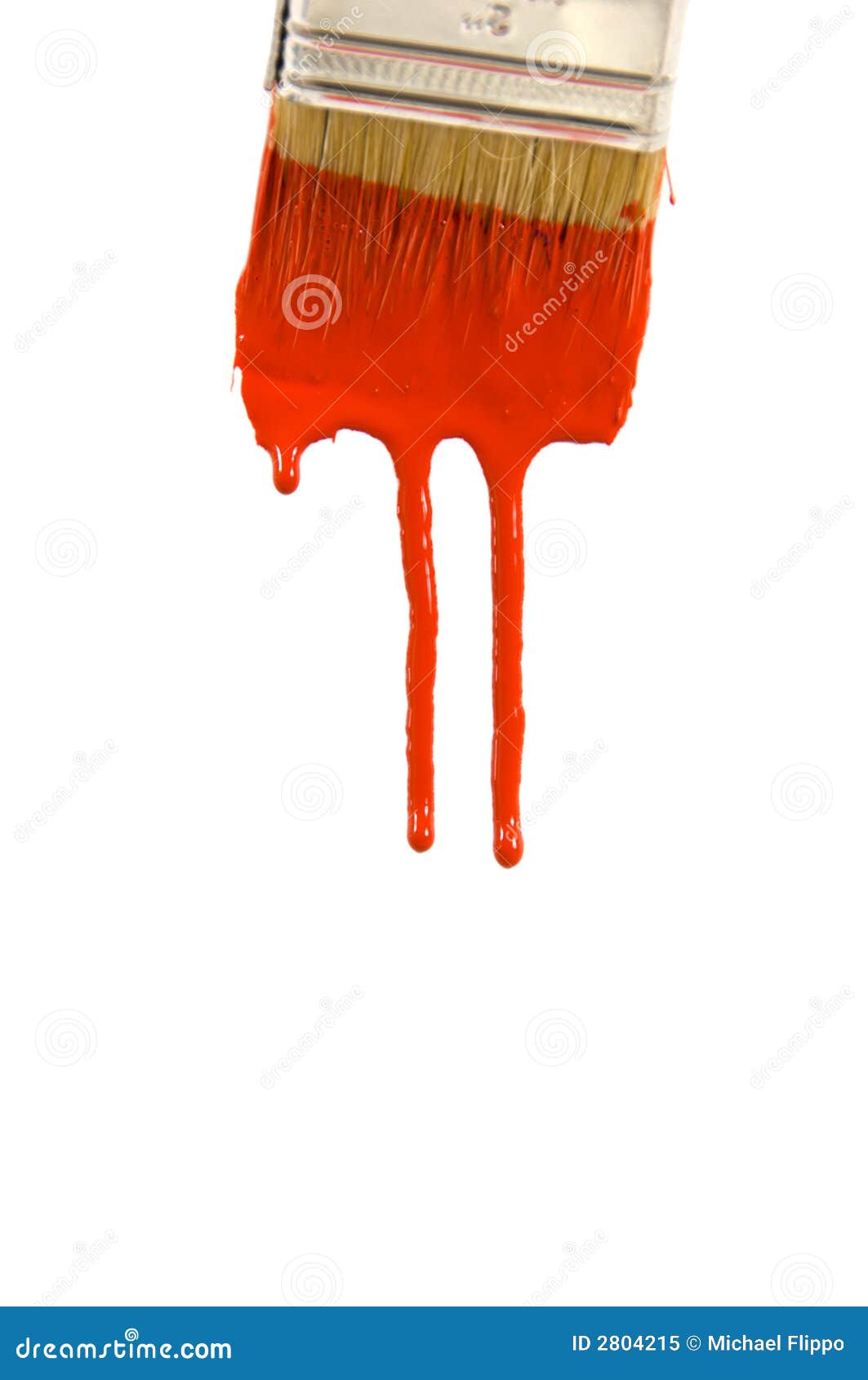 Dripping Paint stock image. Image of dripping, brush, working 2804215