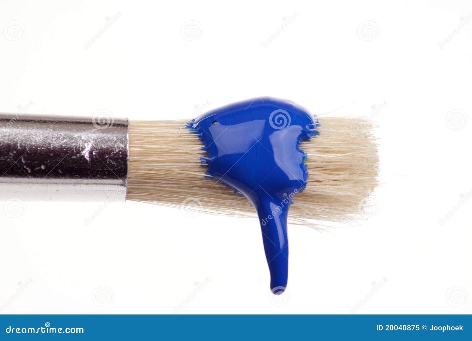 Dripping paint brush stock image. Image of redecorate 20040875