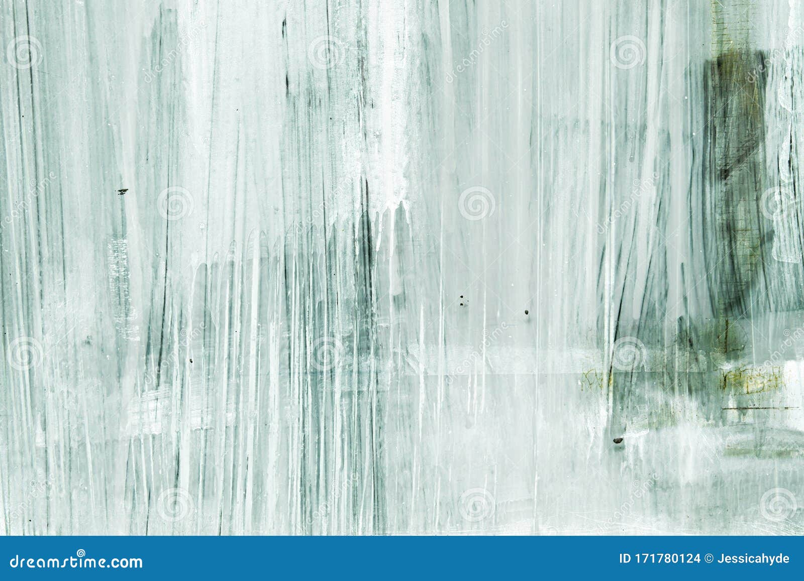 Dripping Paint on Glass Surface Stock Photo Image of gray, color