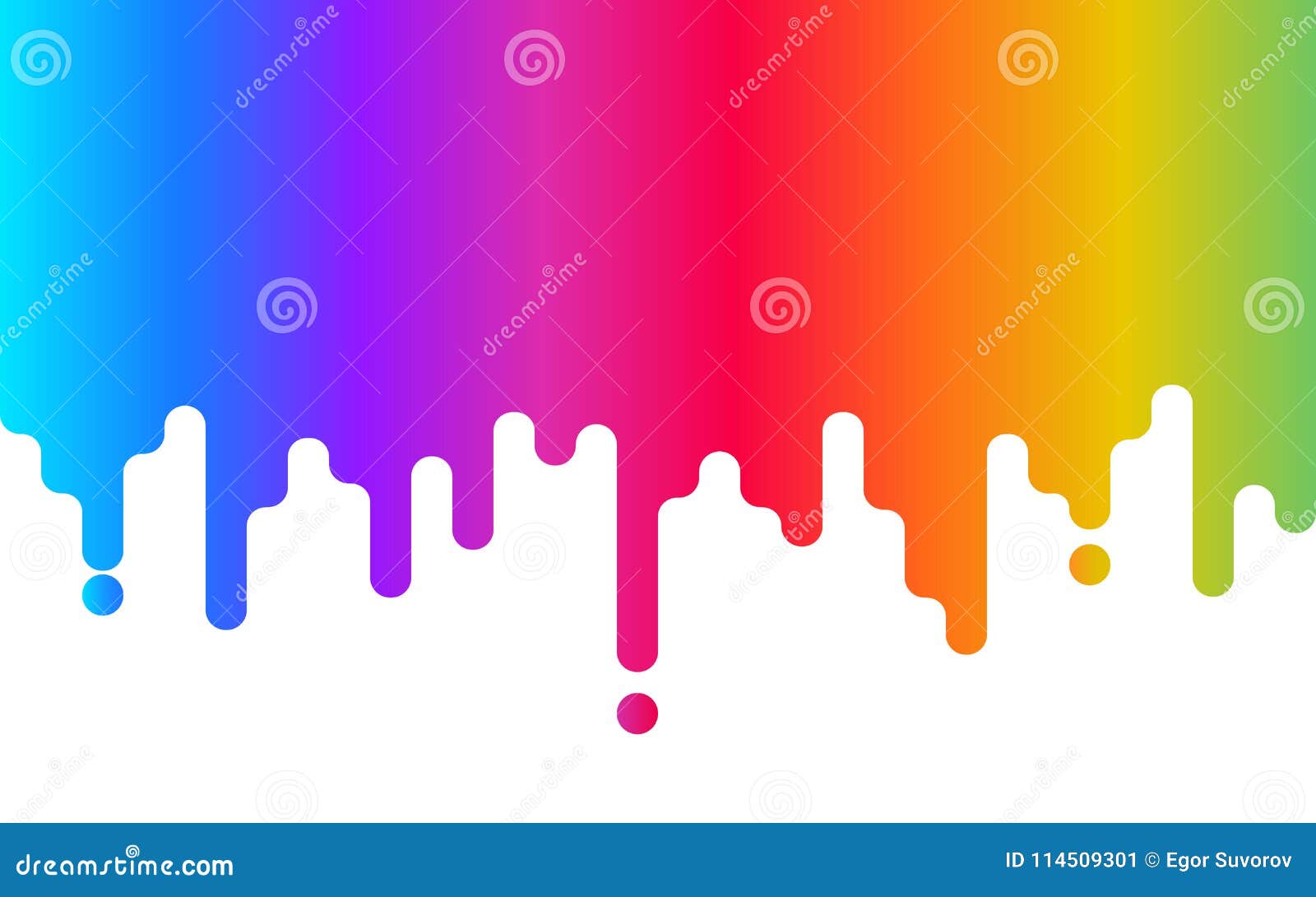 Paint dripping on transparent background cream Vector Image