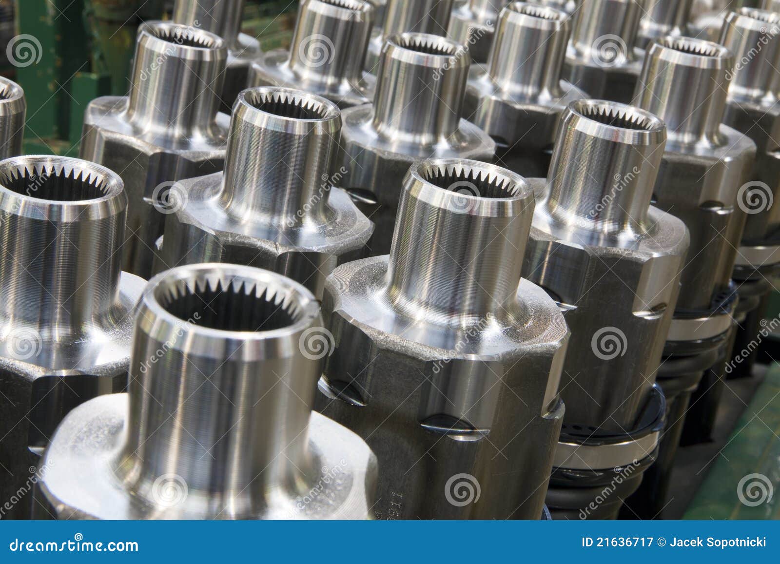 Drive shaft stock image. Image of chrome, engine, machine 21636717