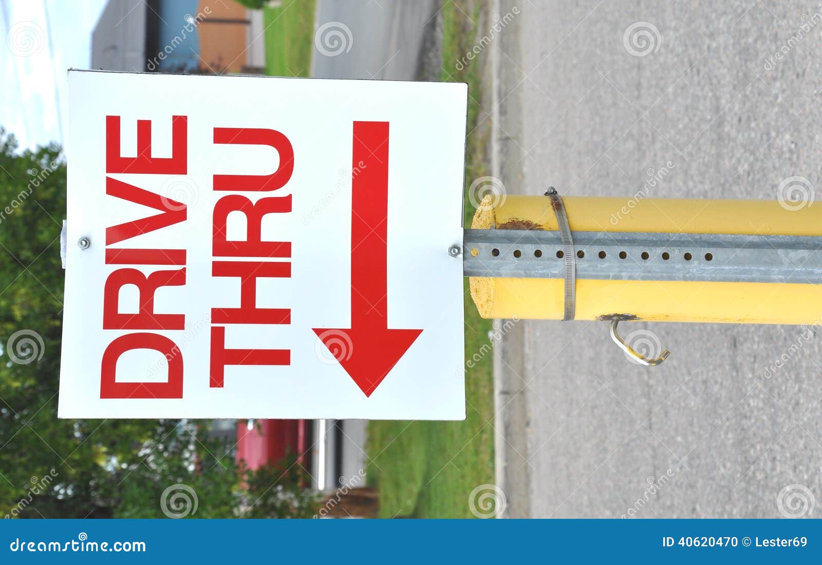 Drive Thru Sign Royalty-Free Images, Stock Photos & Pictures