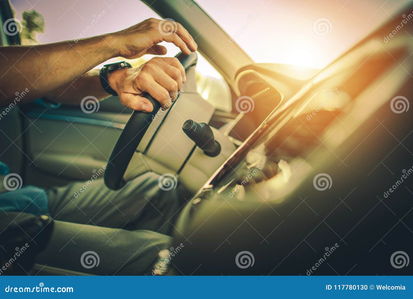 Driver Behind the Wheel stock photo. Image of power 117780130