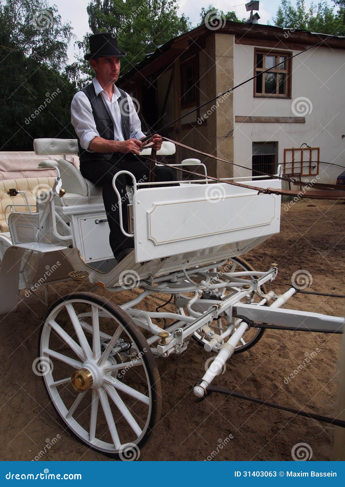 The Driver Controls the Crew Stock Image Image of oldfashioned, aspen