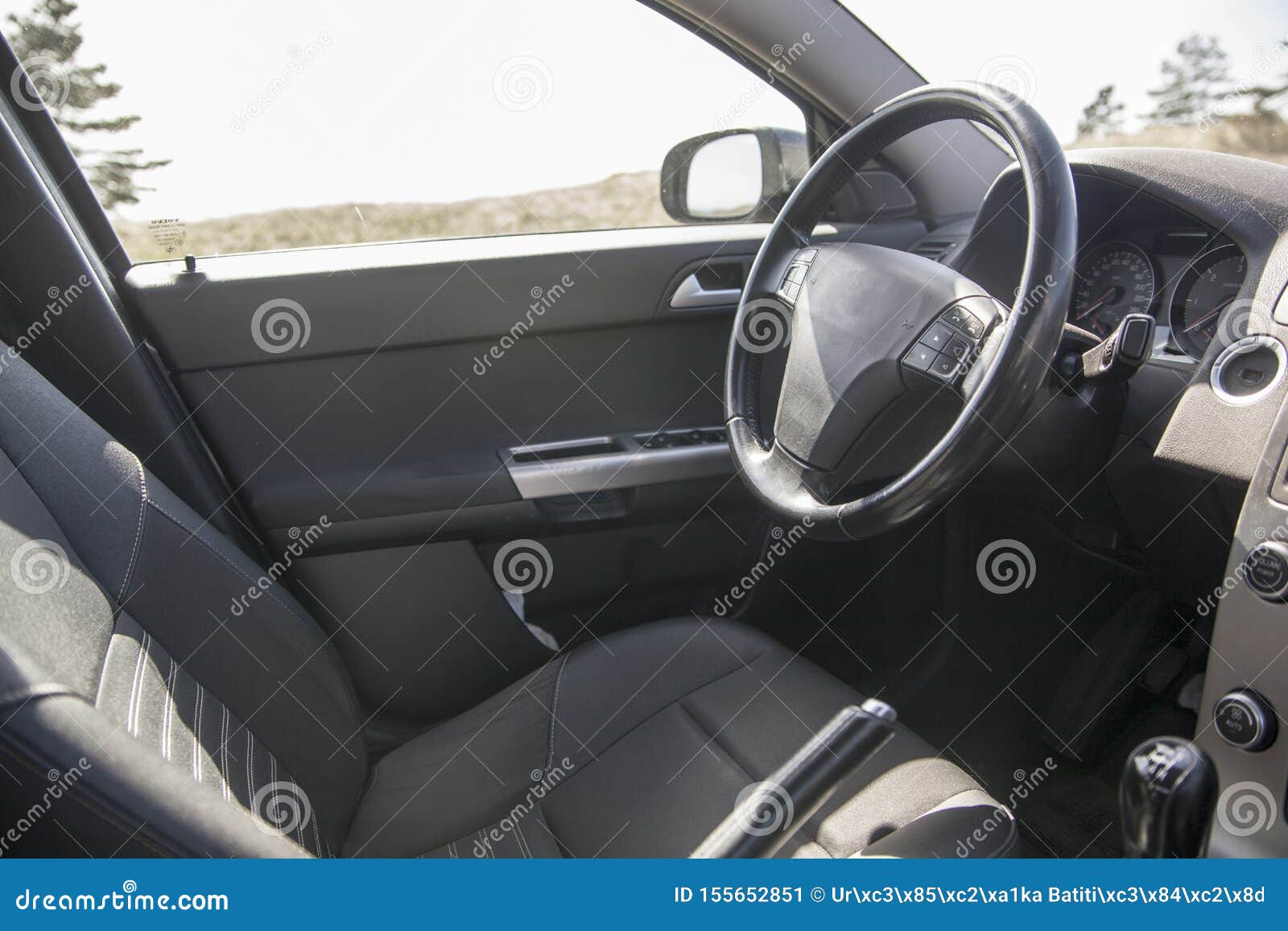Driver seat stock image. Image of interior, front, shift 155652851
