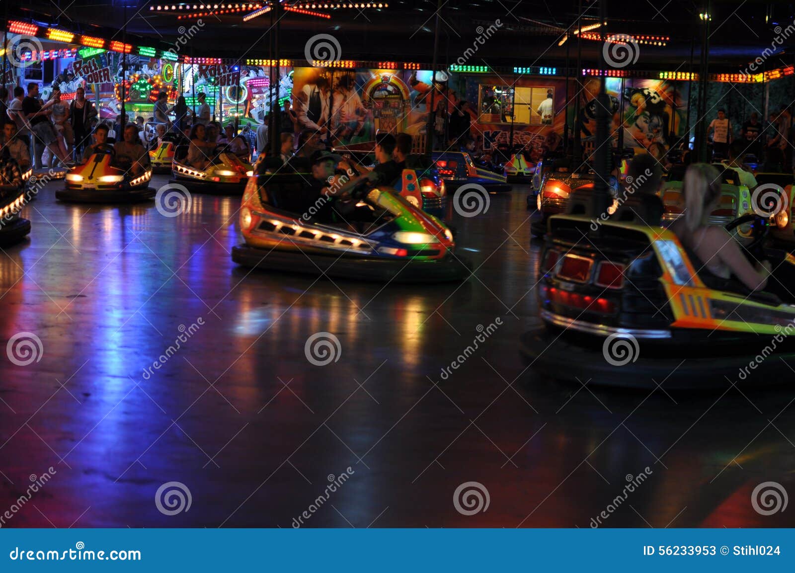 Driving autoscooter editorial stock photo. Image of scooter 56233953