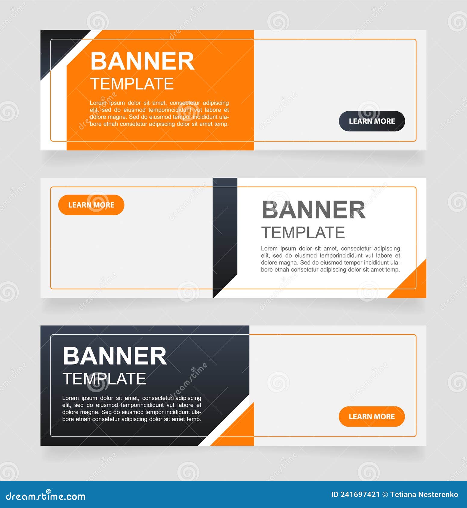 Driving School Classes Invitation Web Banner Design Template Stock