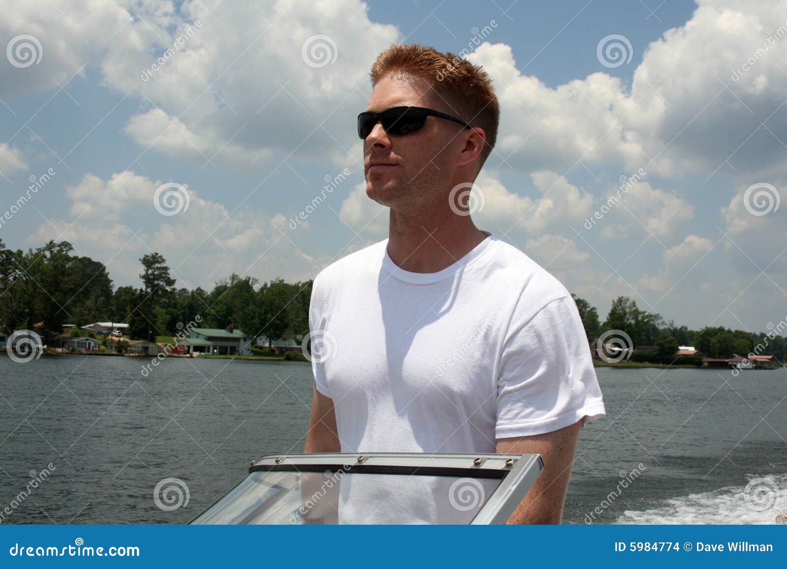 Driving the speedboat stock photo. Image of floating, river 5984774