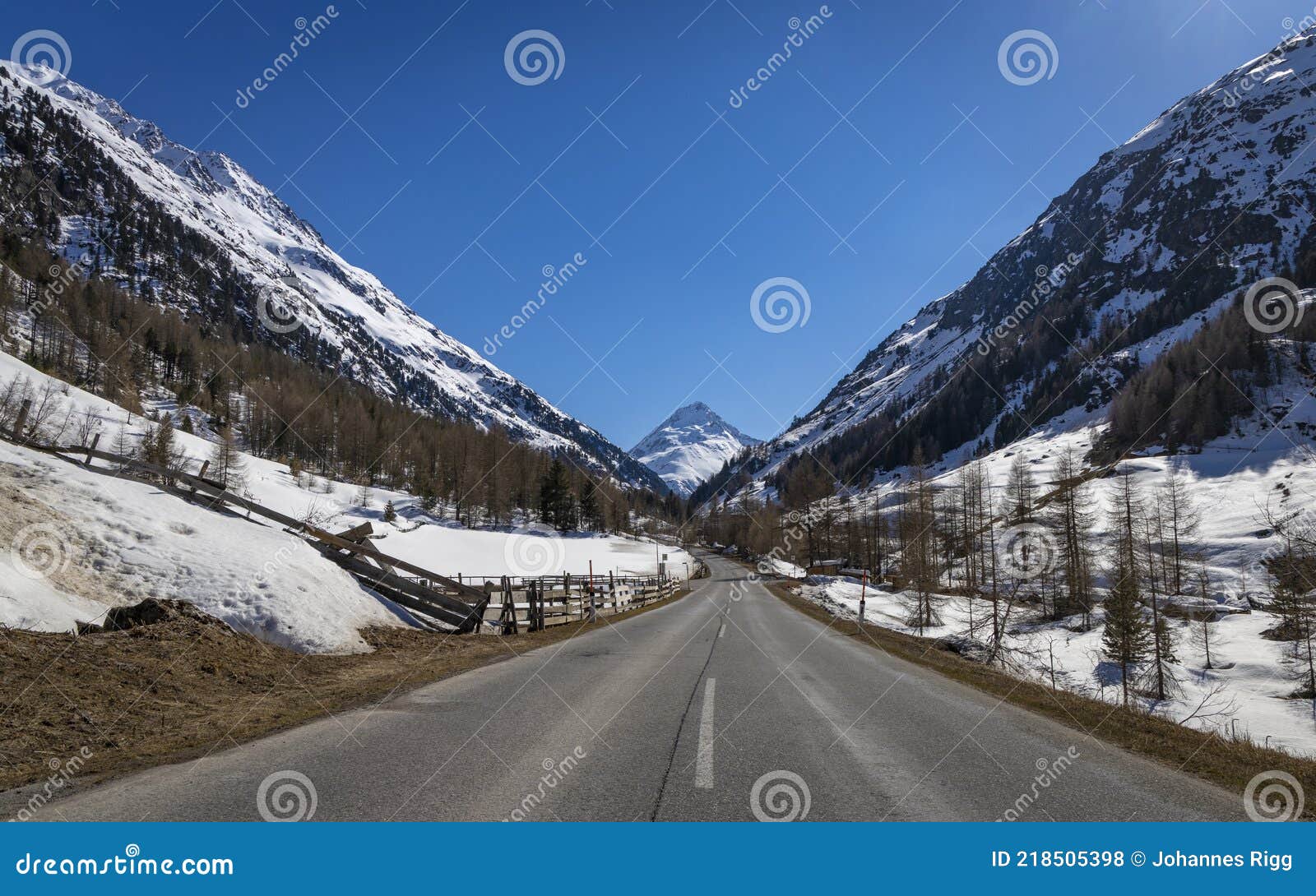 wonderful winter landscape in the venter valley in tirol, austria