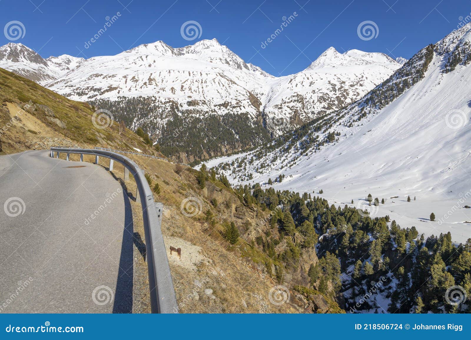 wonderful winter landscape in the venter valley in tirol, austria