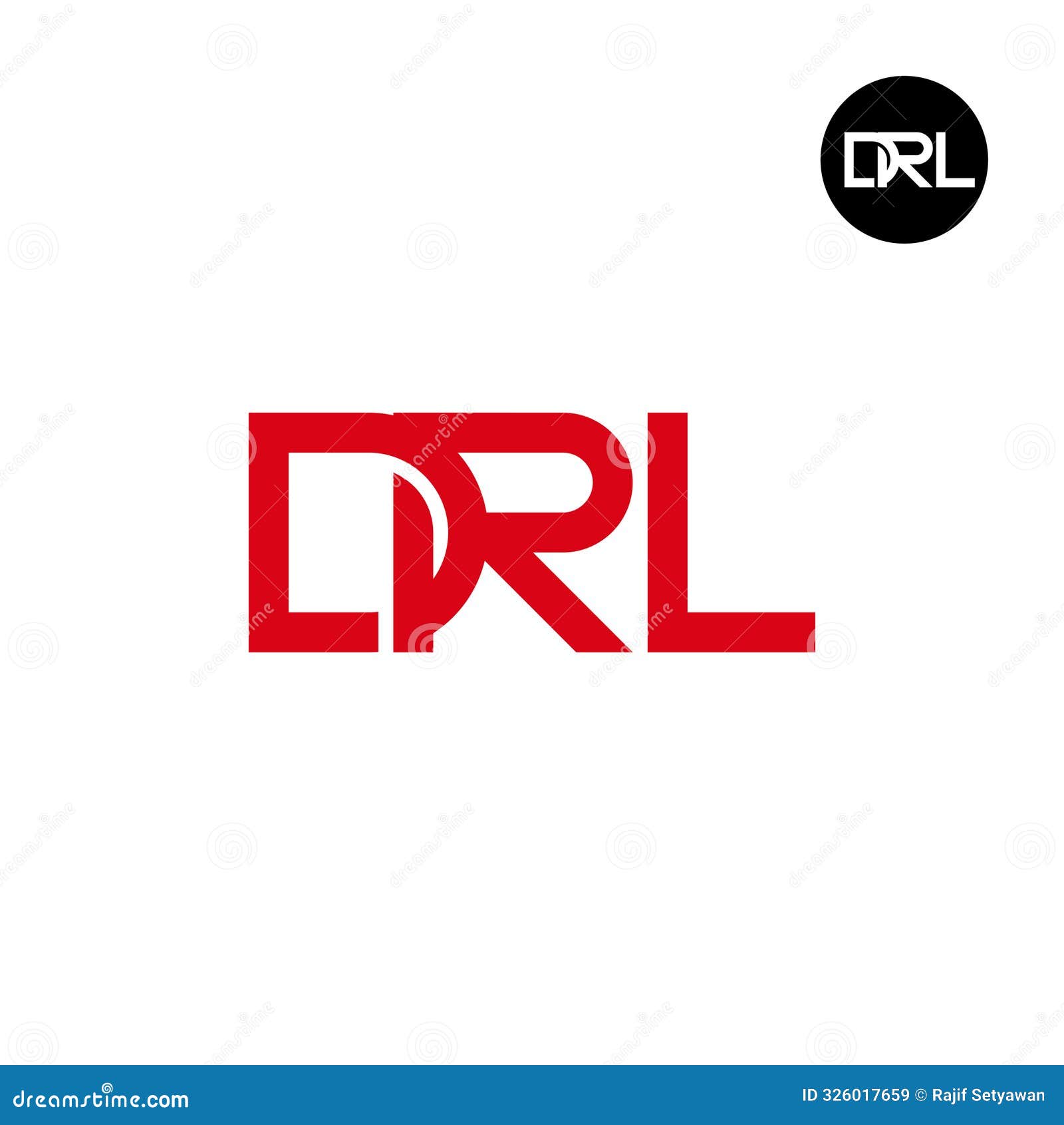 DRL Logo Letter Monogram Design Stock Vector - Illustration of brands,  monograms: 326017659, image size:1600x1690