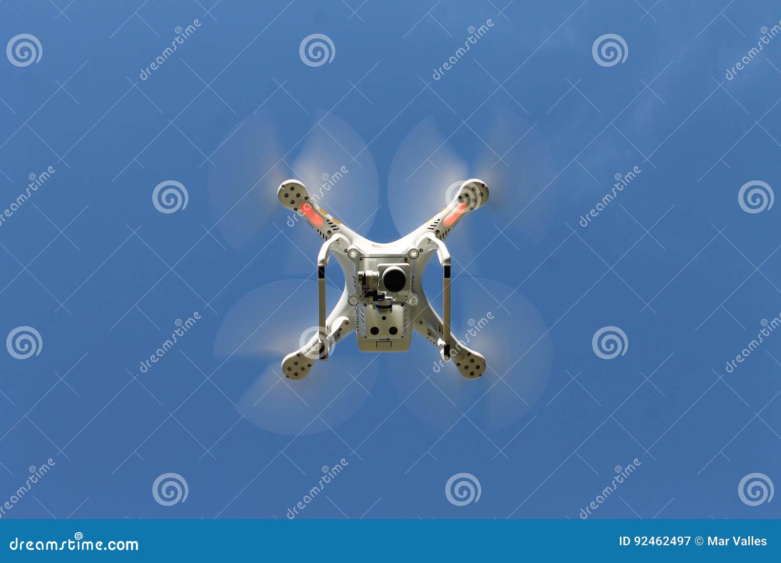 dron seen from below