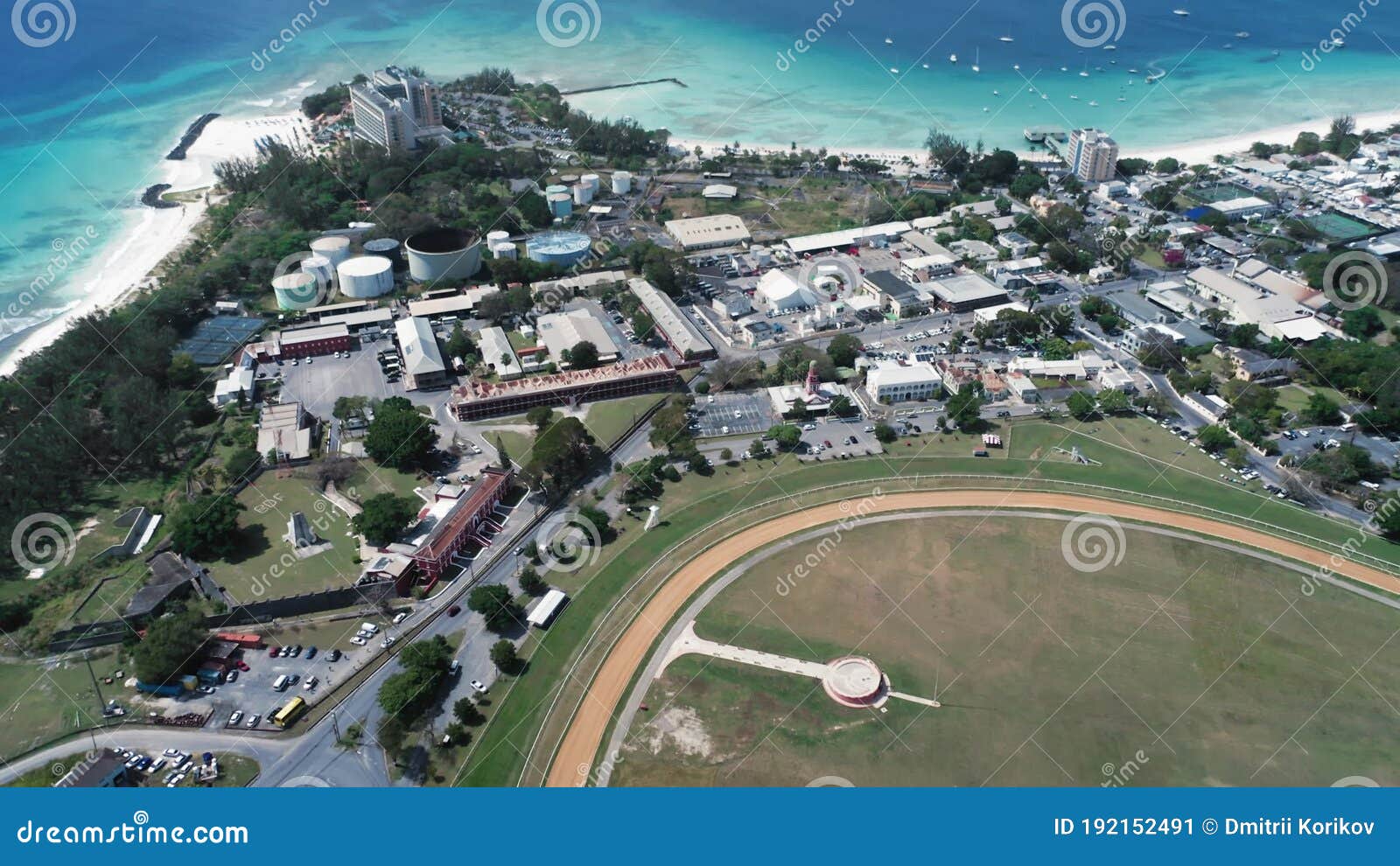 Bridgetown City - Barbados By Drone