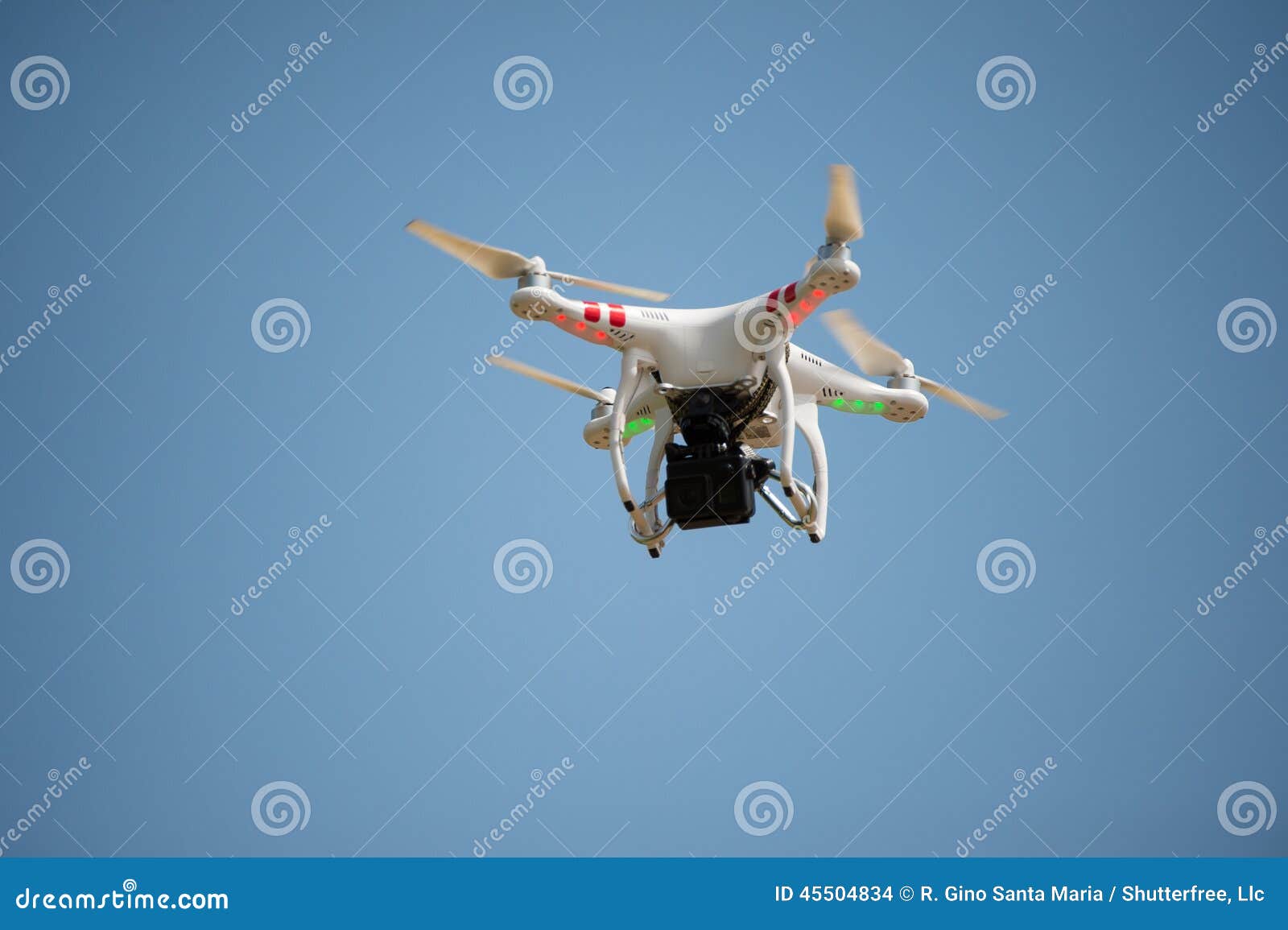 Drone Flying Carrying Camera Stock Photo Image of aircraft, camera