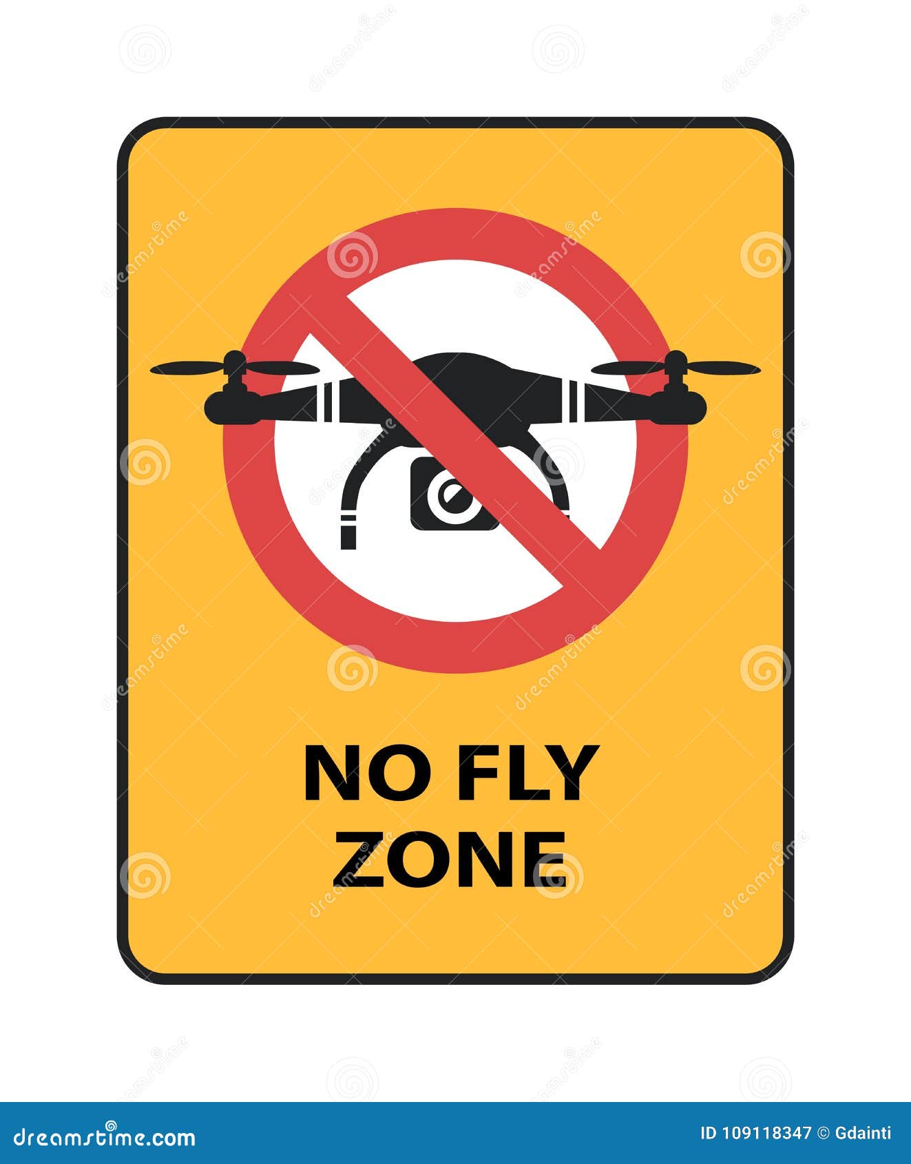 No-fly zone sign. Warning sign. Vector illustration design Stock Vector  Image & Art - Alamy