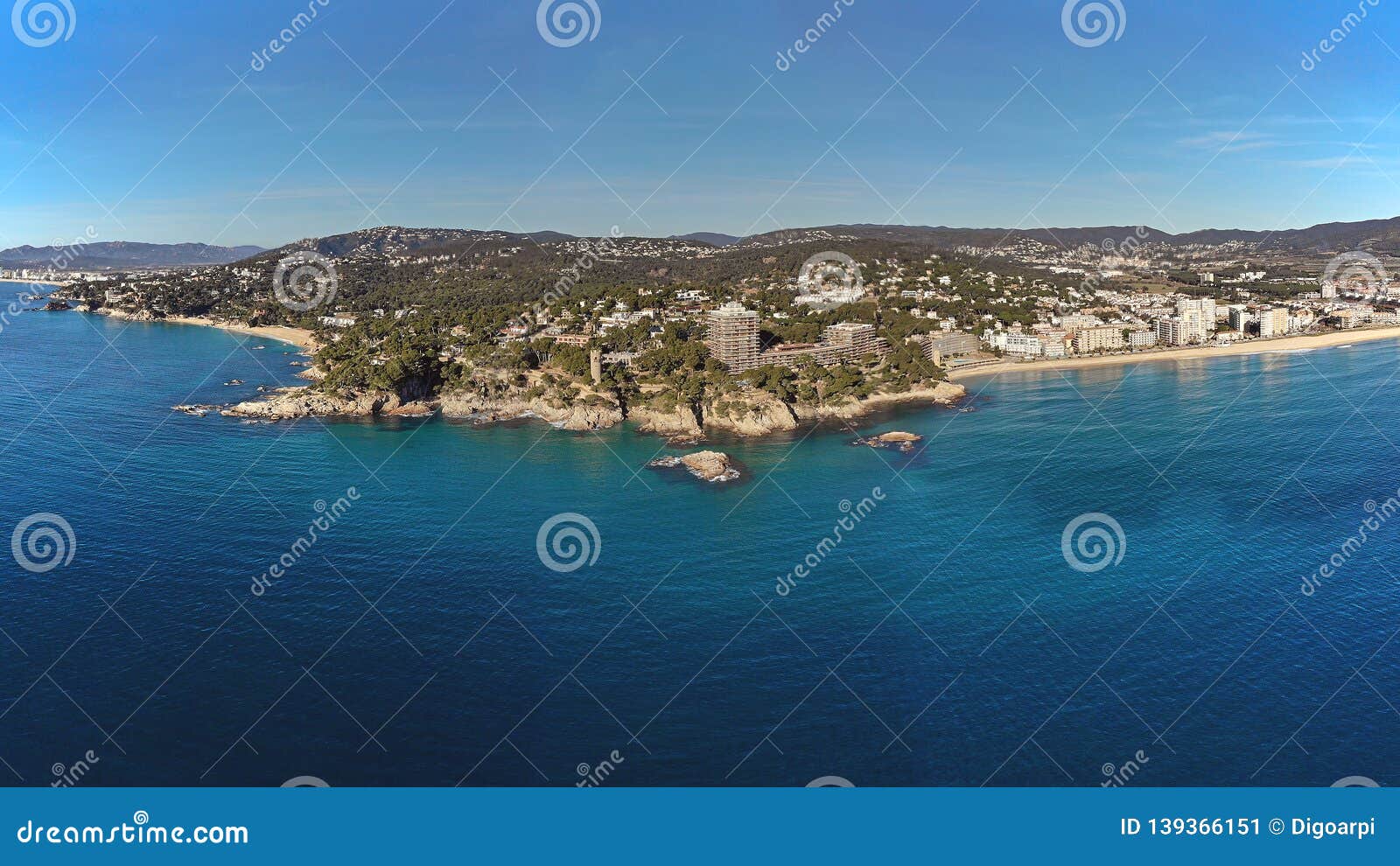 Drone Picture Over The Costa Brava Coastal Stock Image Image Of Rock Drone Picture Over The Costa Brava Coastal Stock Image Image Of Rock