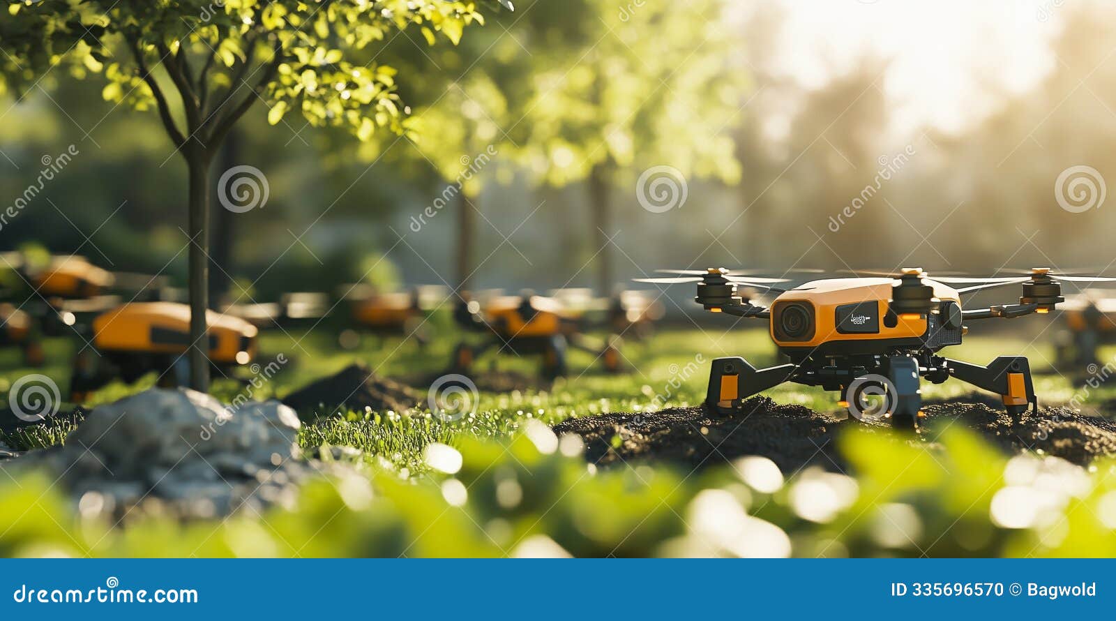drone technology in smart farming revolution: eco-friendly agricultural robots