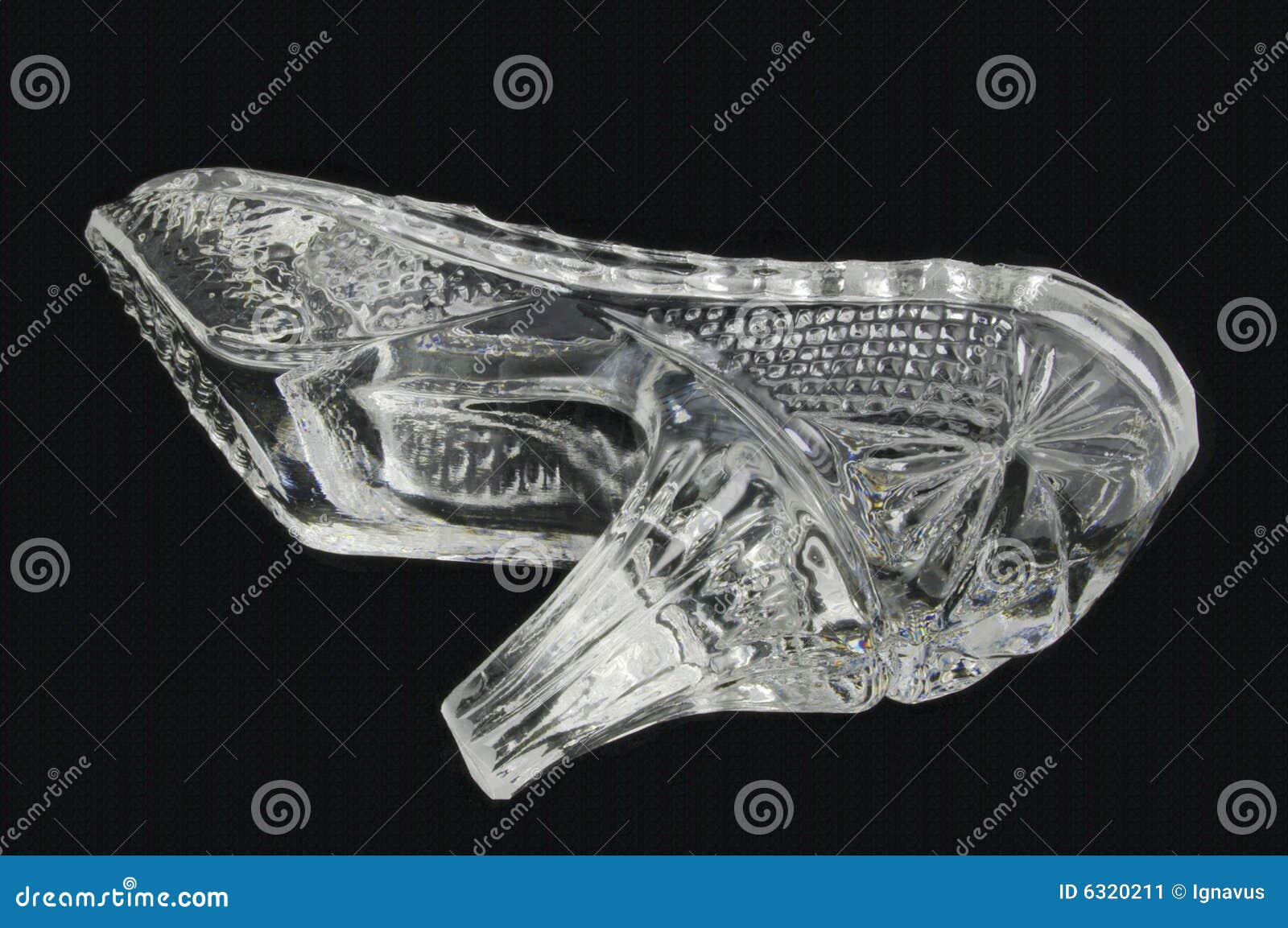 Dropped glass slipper stock image. Image of fairy, fantasy 6320211