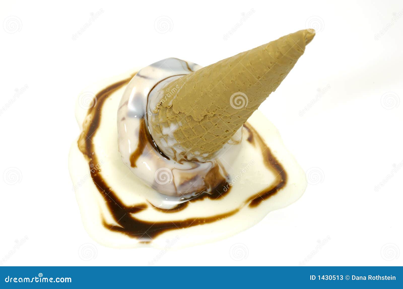 dropped ice cream