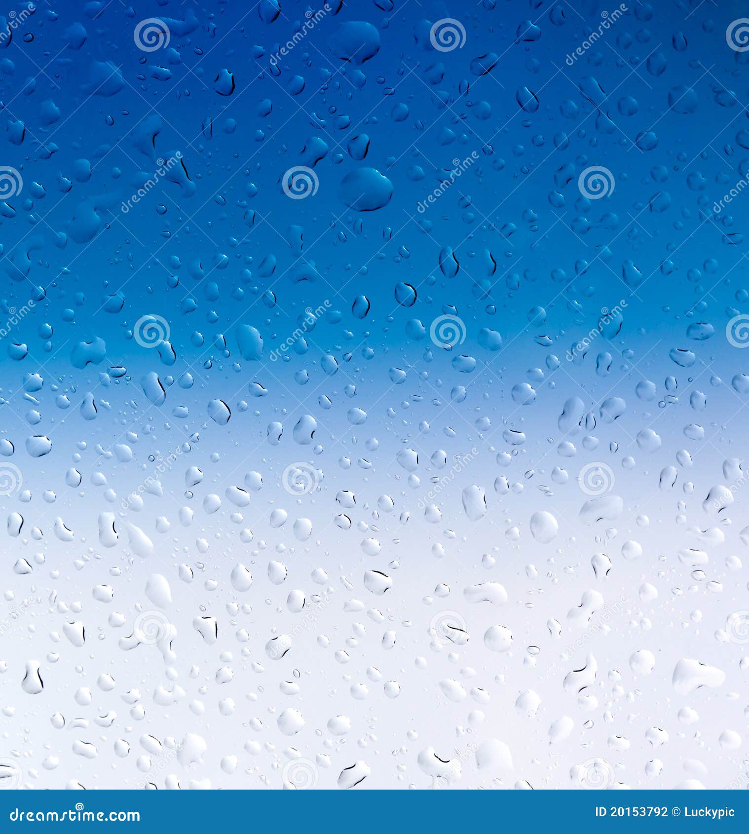Drops of water on glass stock photo. Image of bubble 20153792