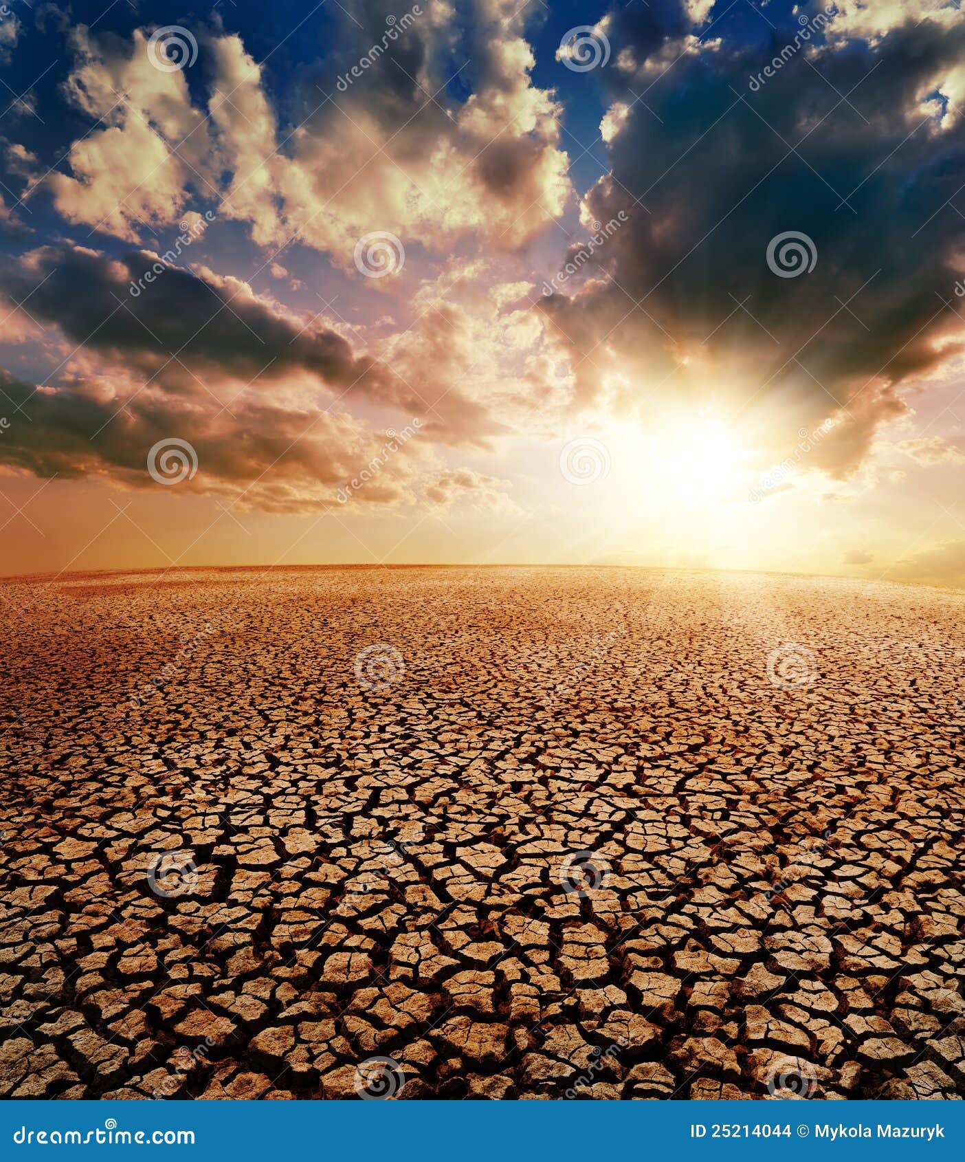 Drought earth and sunset stock photo. Image of landscape 25214044