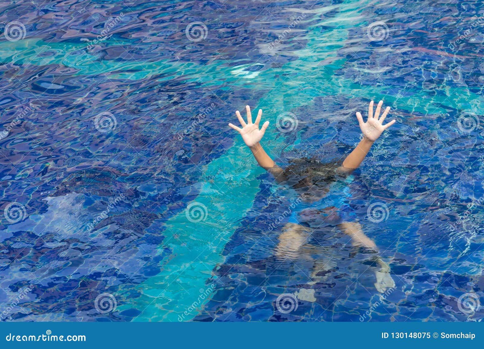 drowning child