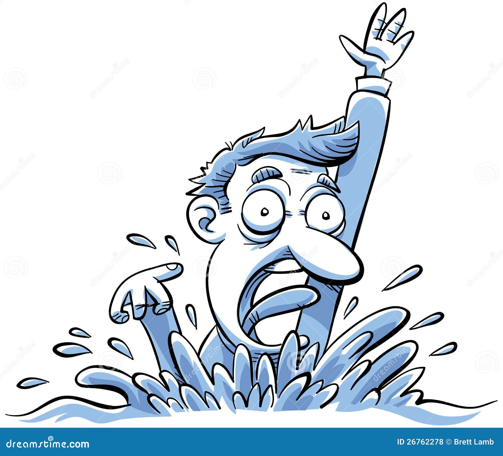 clipart drowning man - photo #13