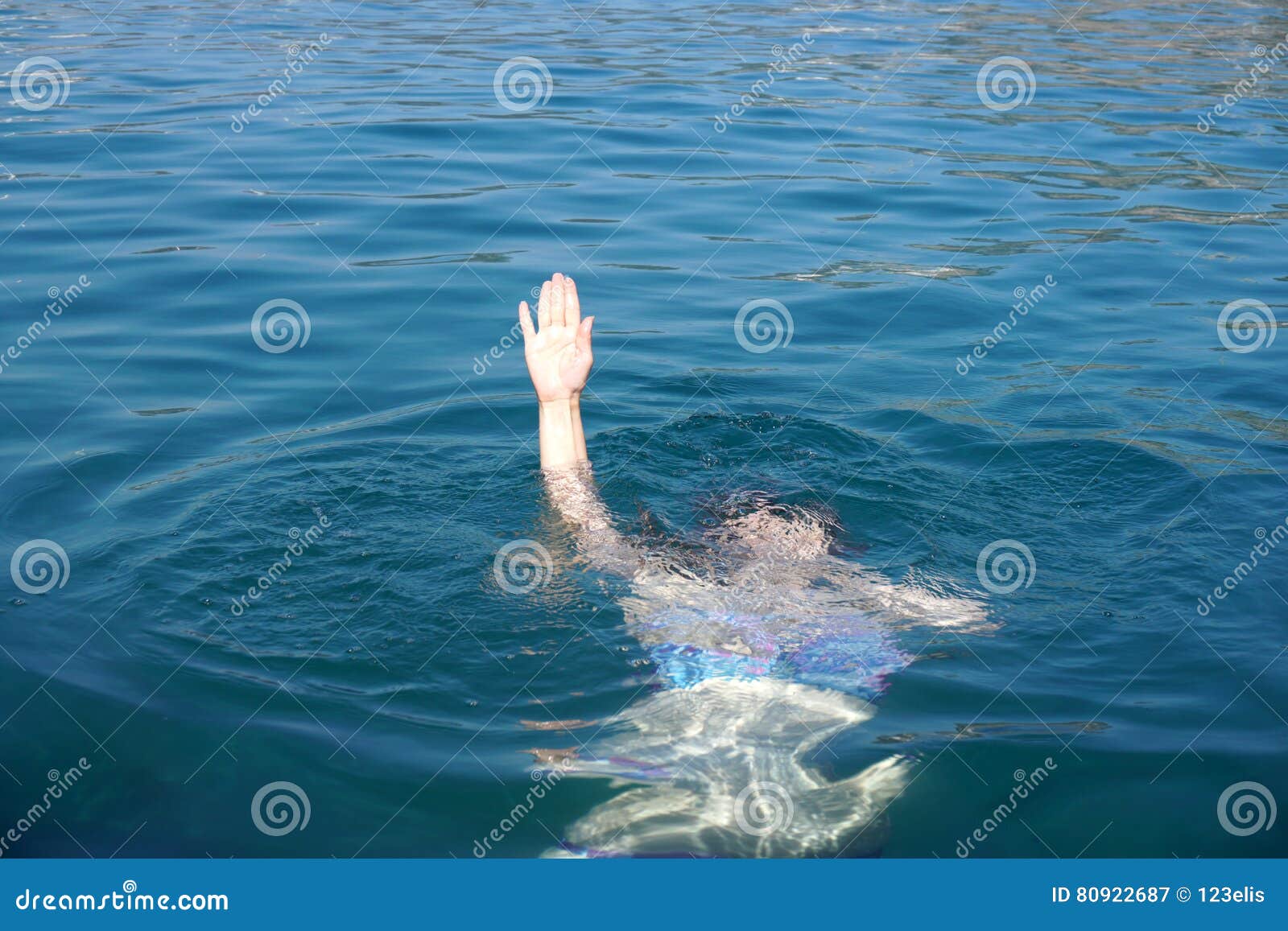 Drowning Woman stock image. Image of background, sink - 80922687