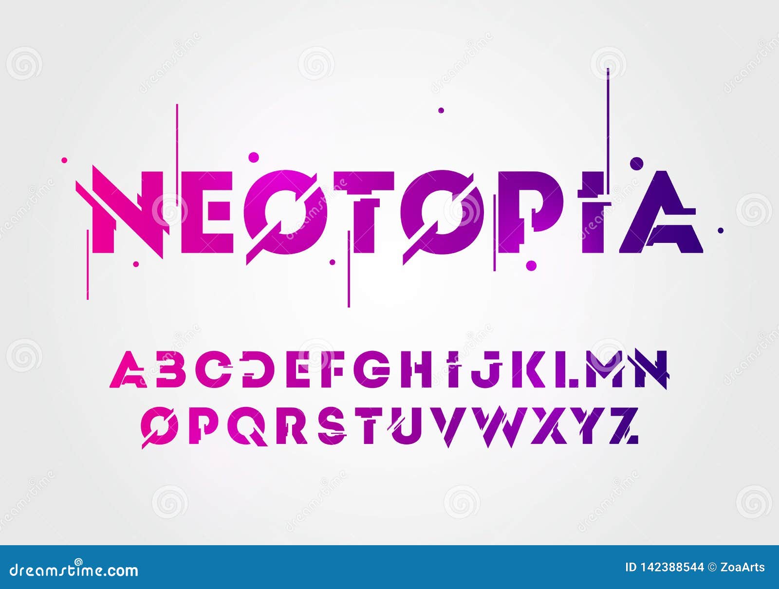   abstract technology neon font and alphabet. techno effect logo s. typography digital space concept.
