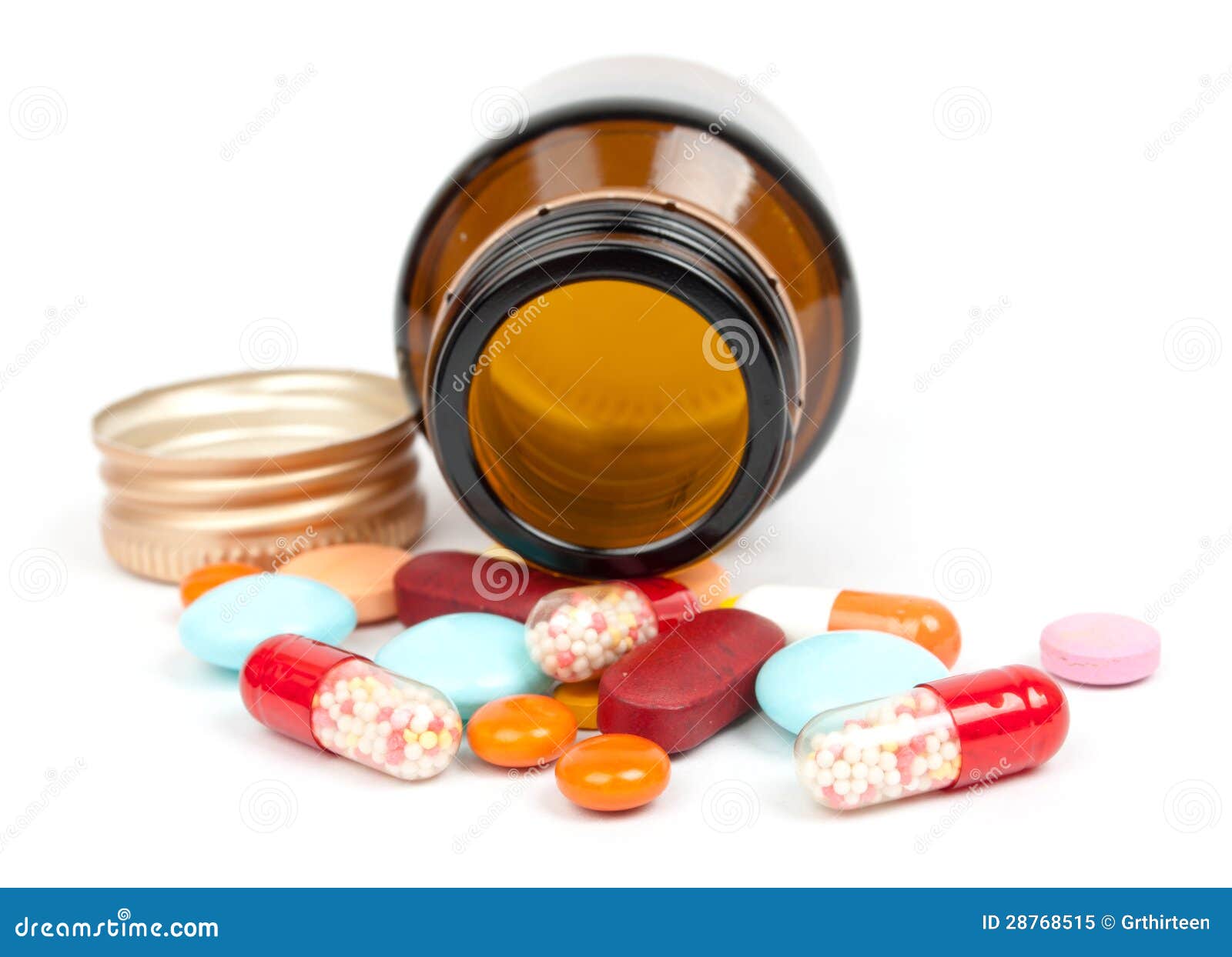 Drug in vial stock image. Image of illness, apothecary 28768515