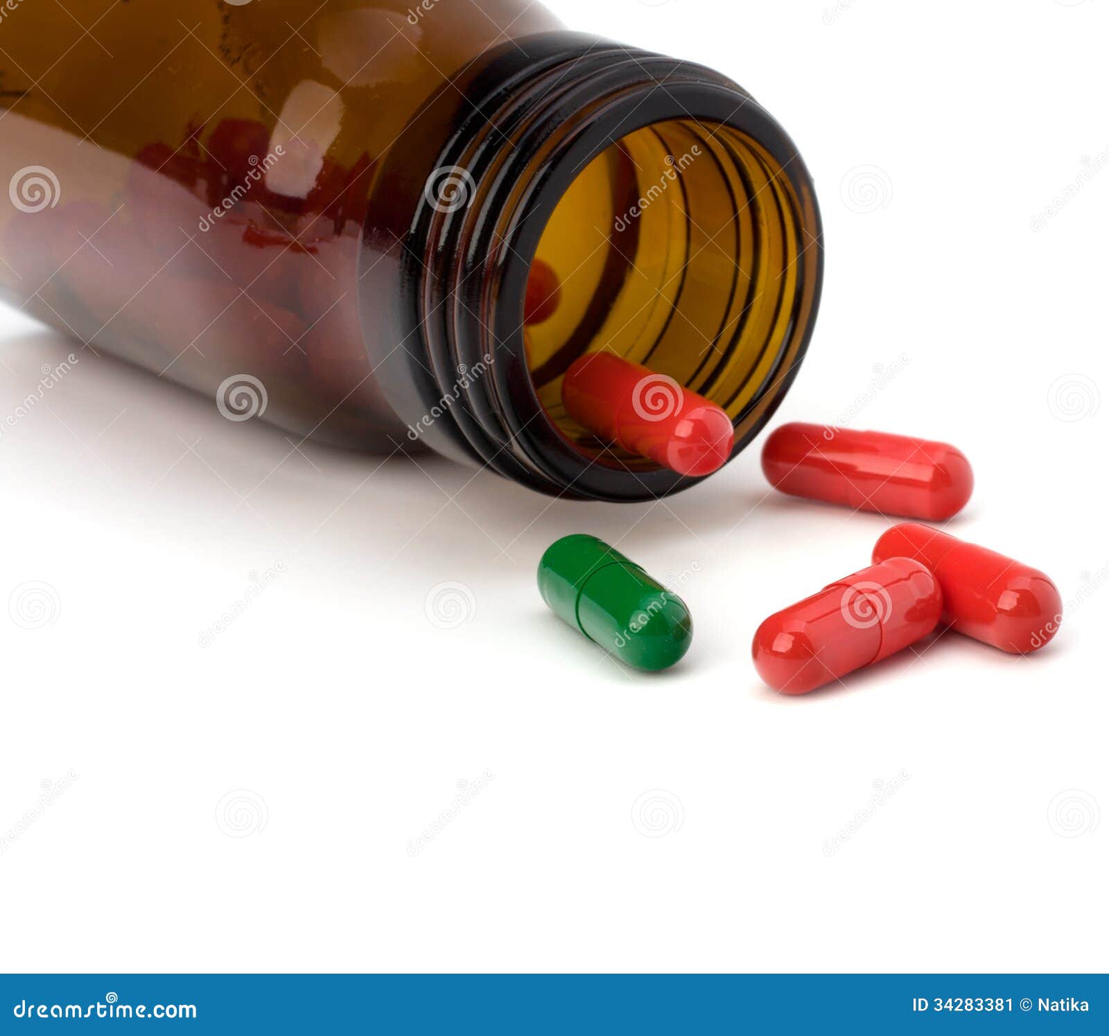 Drug in vial stock image. Image of healthy, bottle, illness 34283381