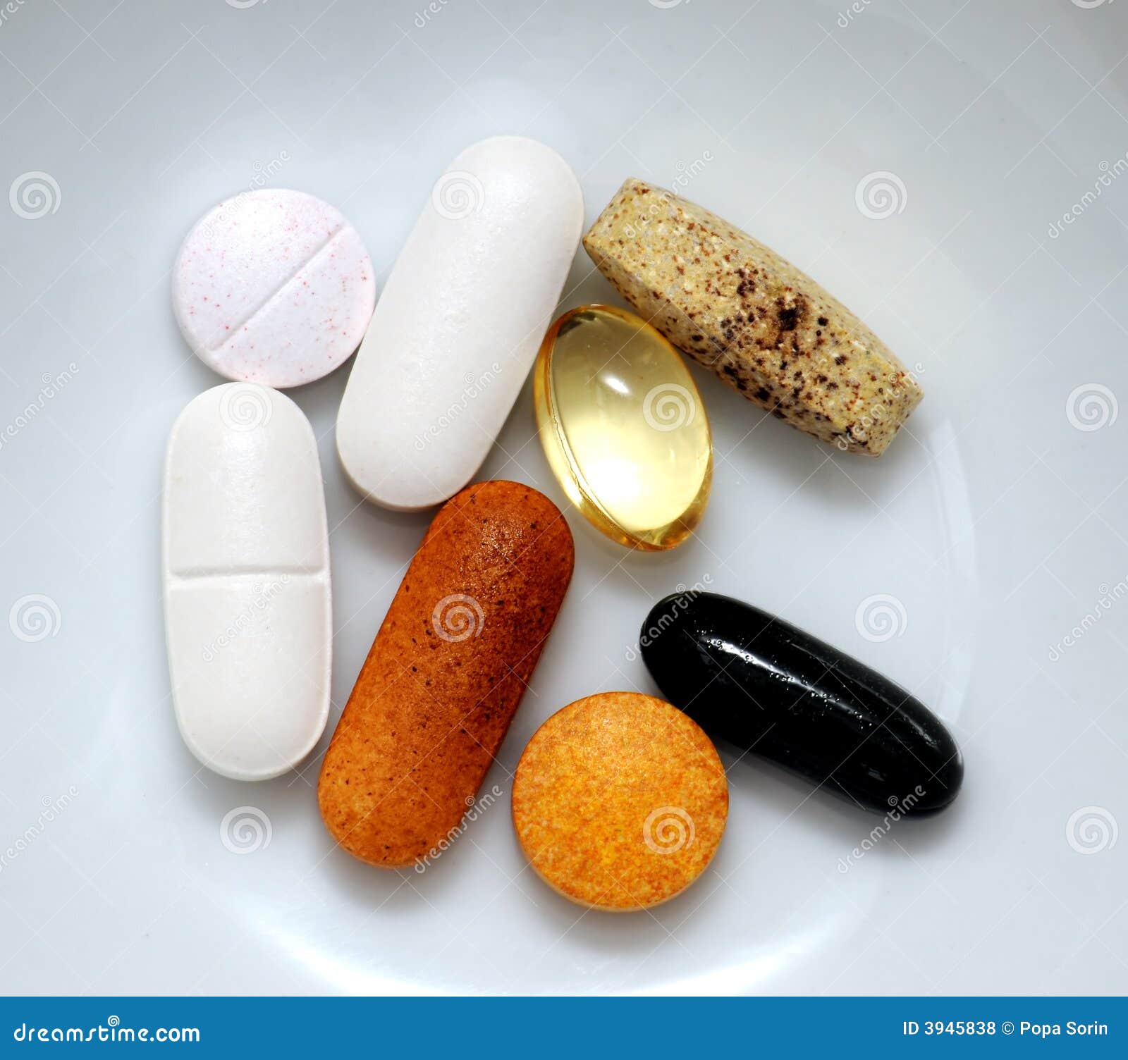 Drugs and vitamins stock photo. Image of drug, multivitamin 3945838