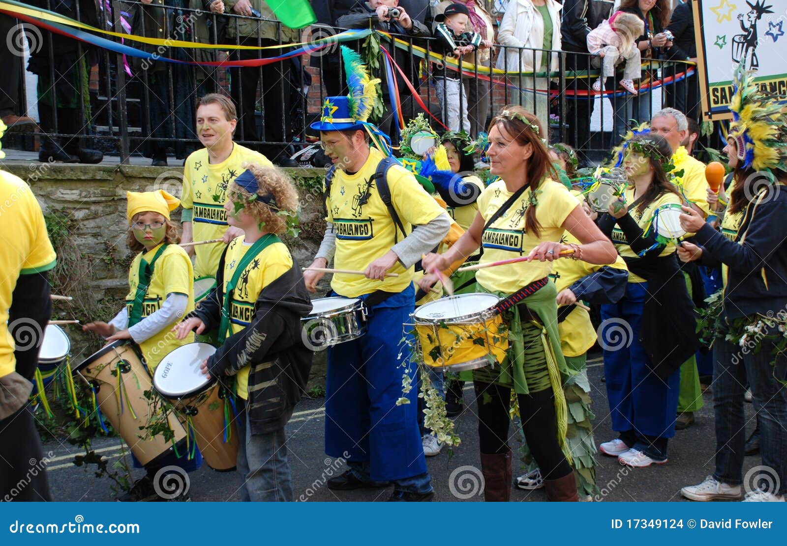 Drum band, Hastings editorial stock image. Image of culture 17349124