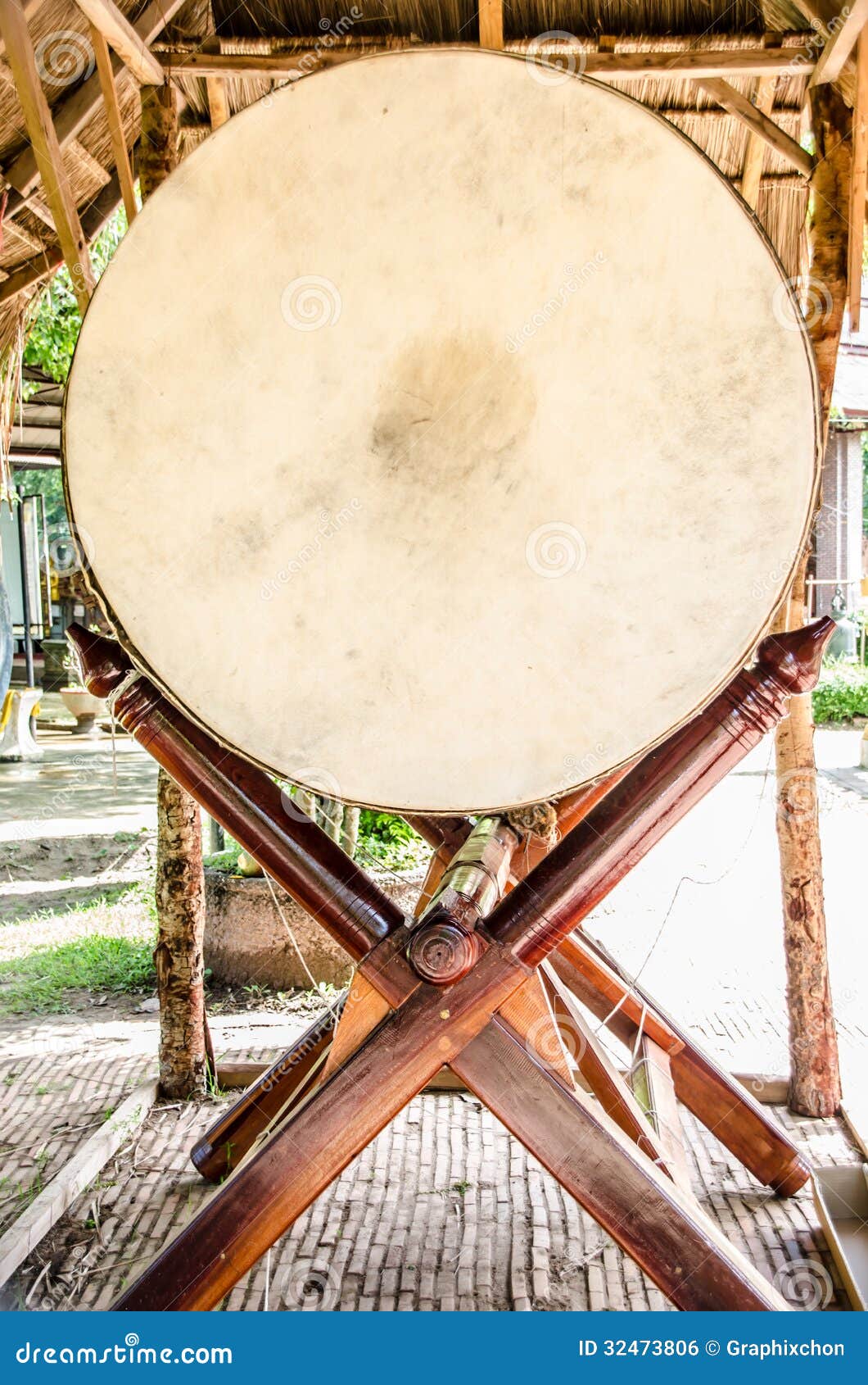 Drum stock photo. Image of render, percussion, single - 32473806