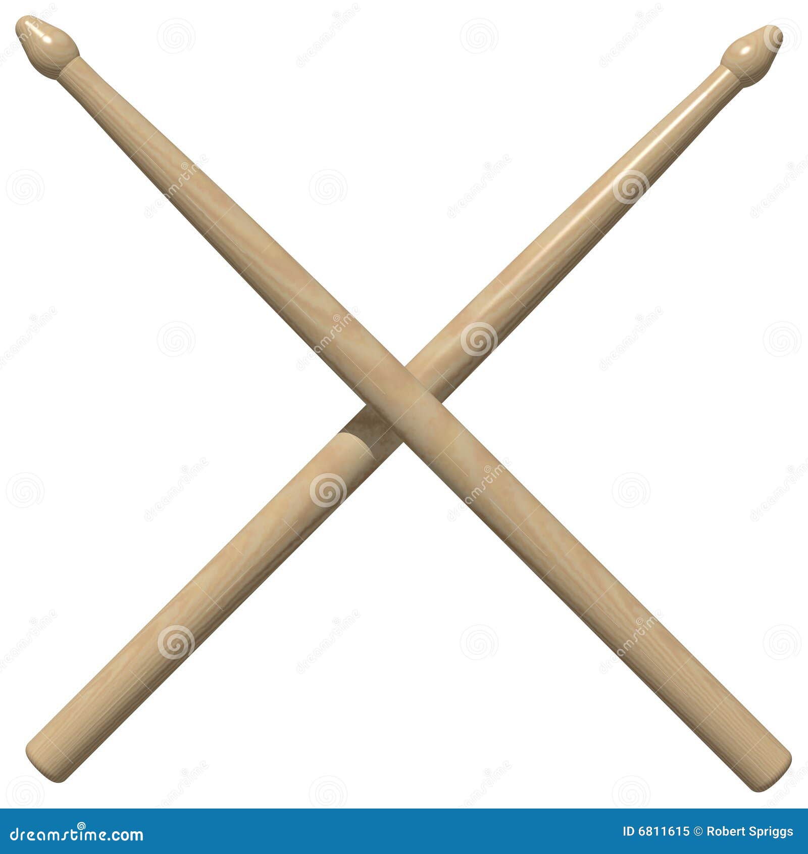 Drum Sticks Stock Illustration Illustration Of Noise 6811615