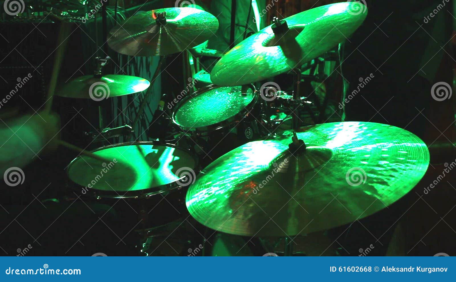 Drummer Playing on Drum Set Stock Footage Video of performer, beat