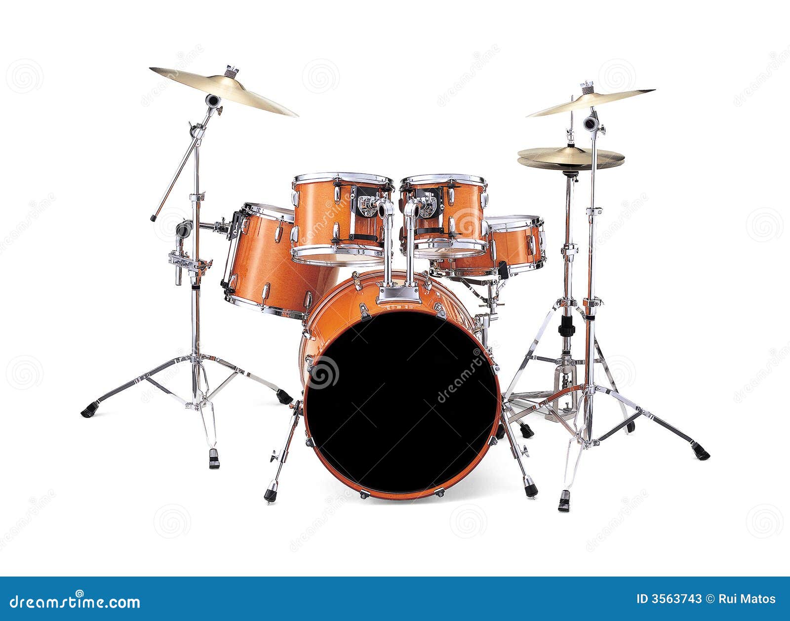 Drums stock image. Image of isolated, kick, percussion 3563743