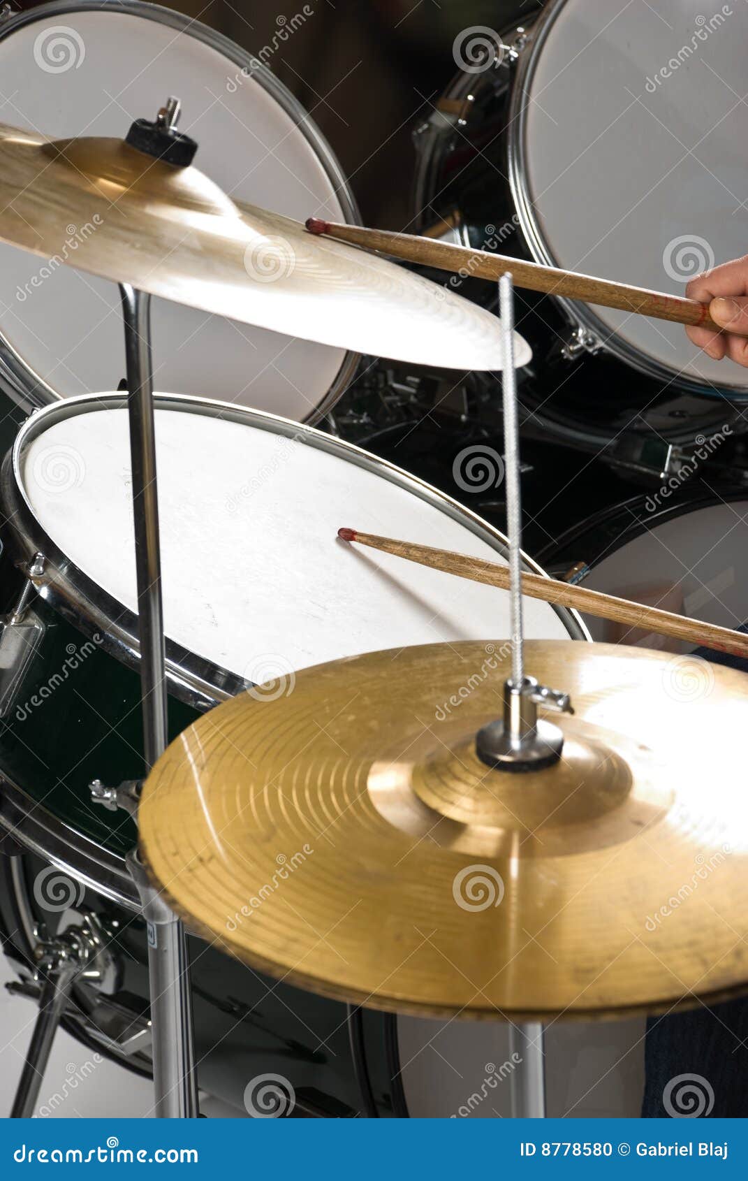 drums and cymbal