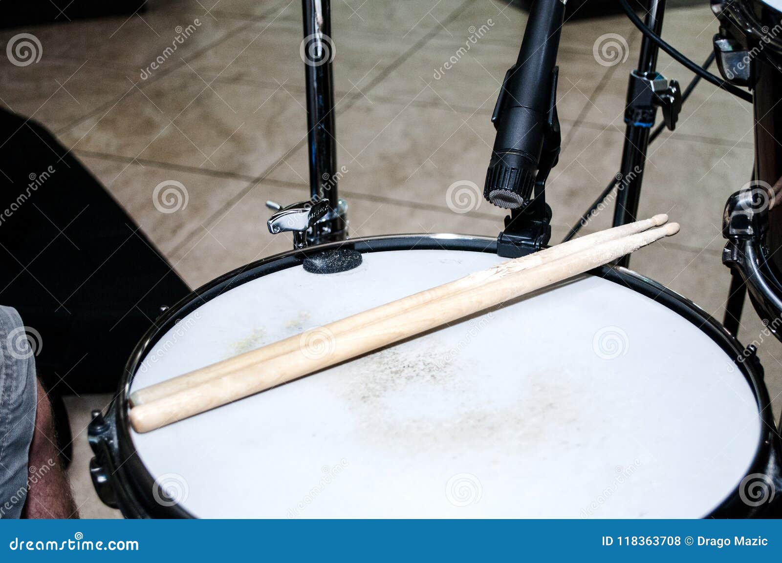 Drums on a wedding stock photo. Image of entertainment 118363708