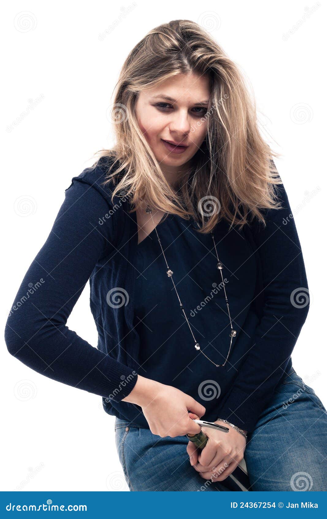 Drunk Happy Woman Opening Bottle of Wine Stock Photo Image of drink