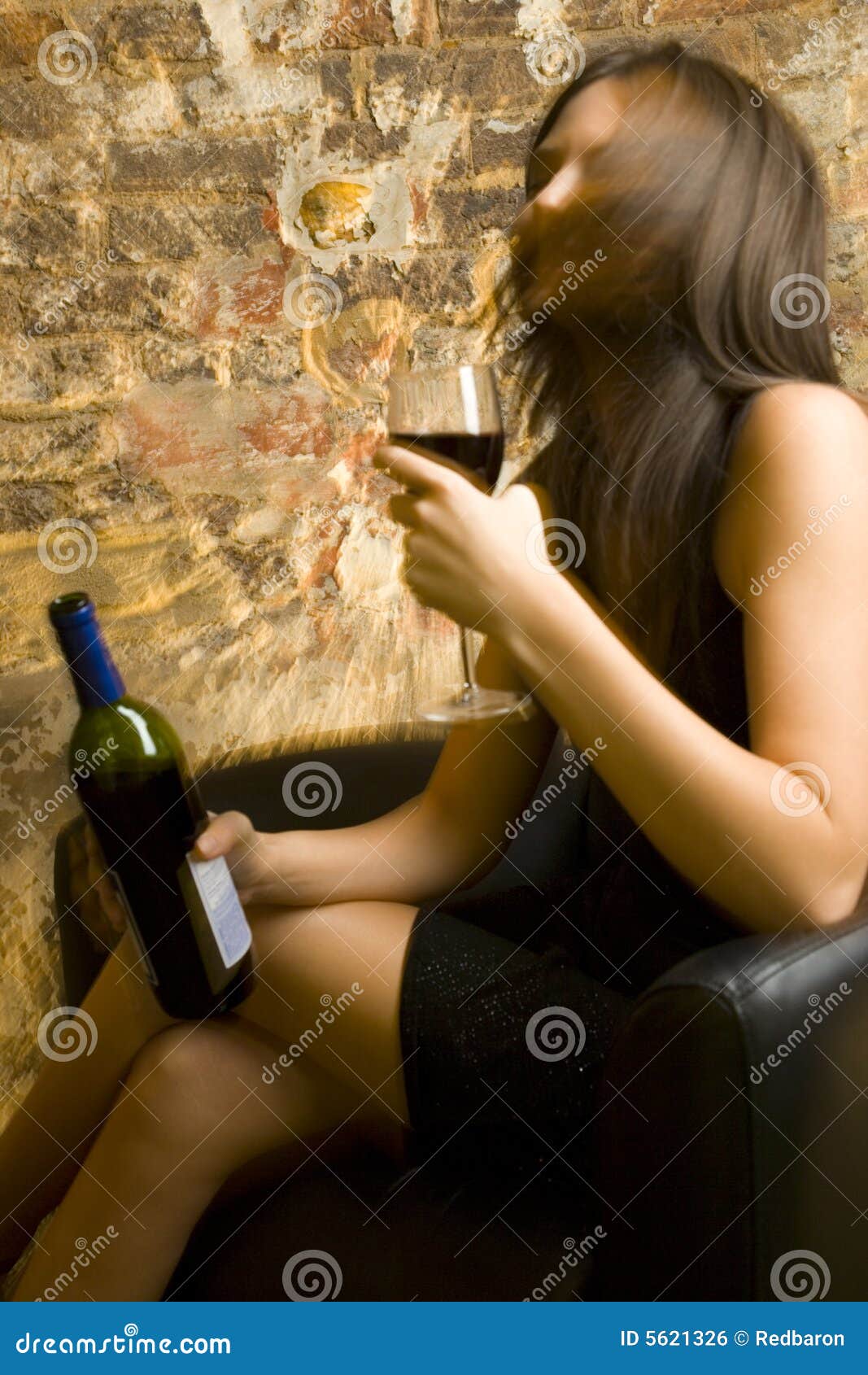 Drunk Lady stock photo. Image of white, motion, glass 5621326