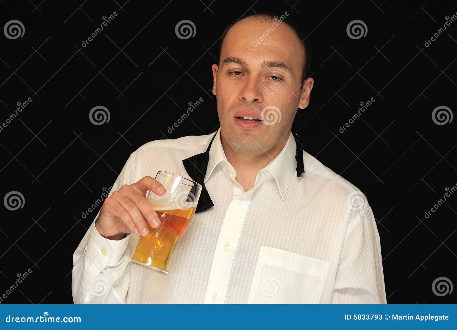 Drunk Man With Beverage Stock Photos - Image: 5833793