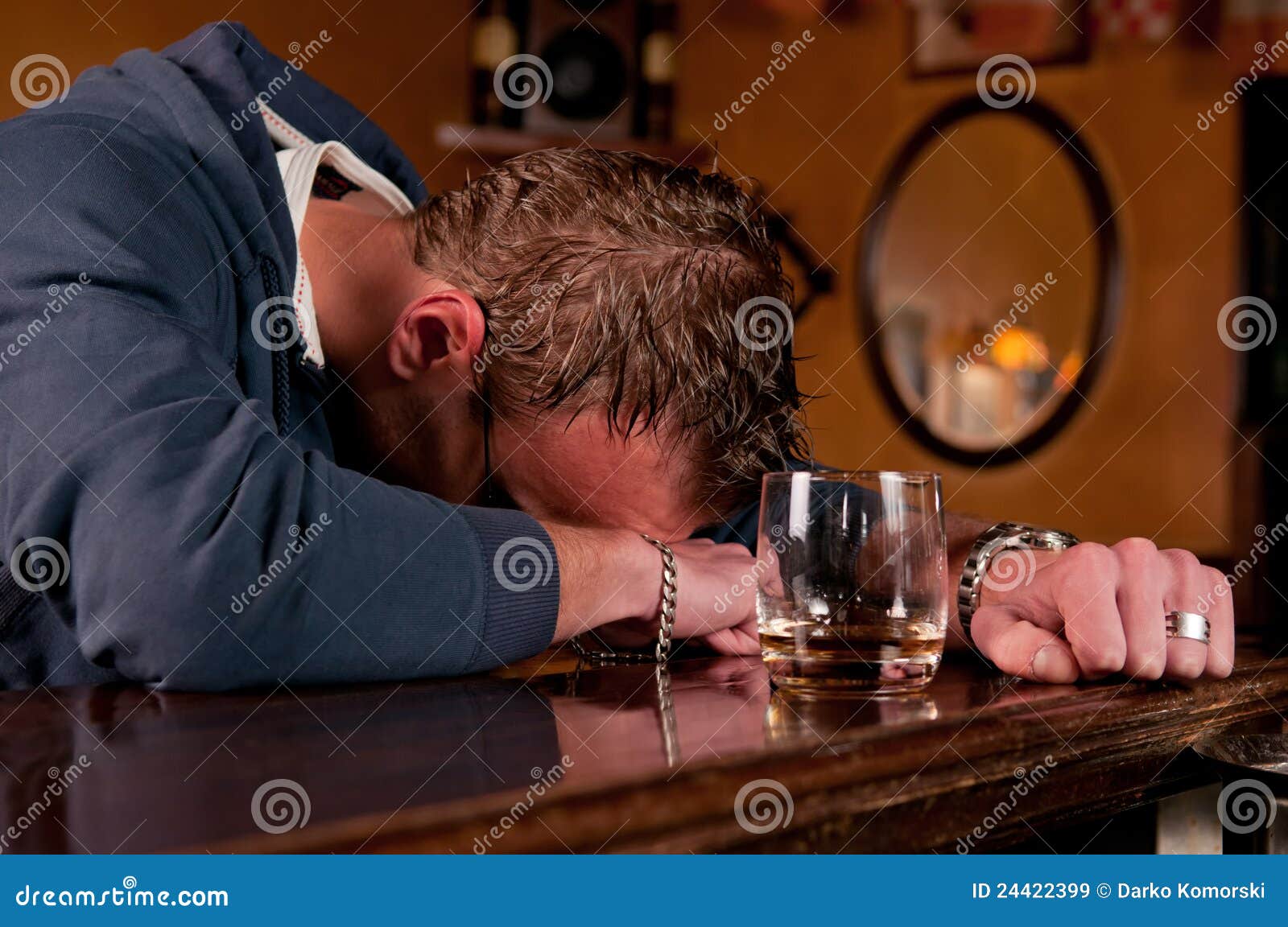 Drunk Man Who Has Had One Too Many At The Bar Royalty Free Stock Images ...