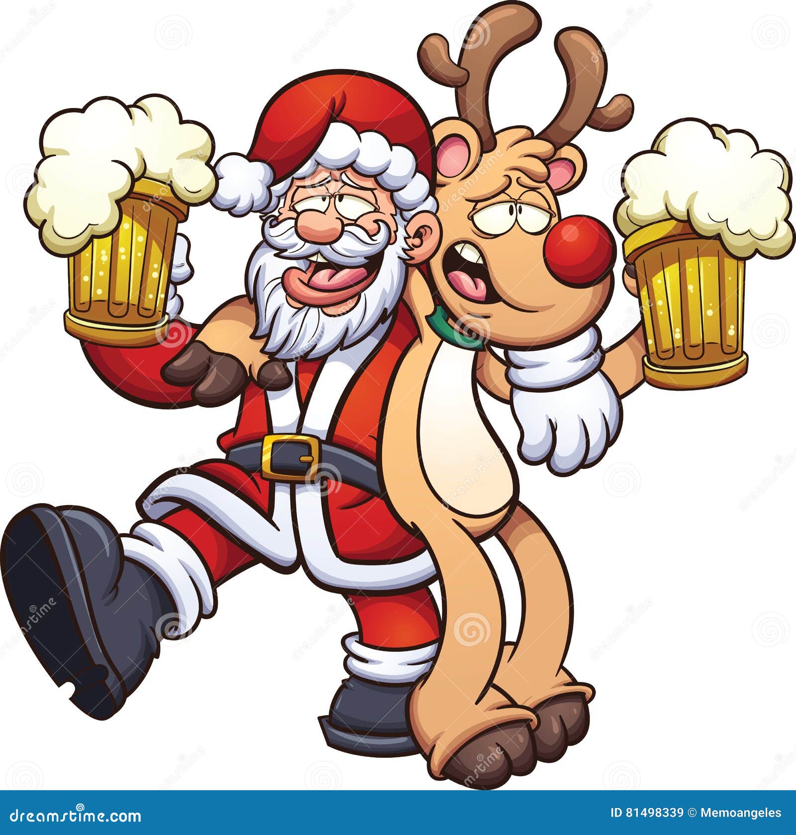 drunk santa claus