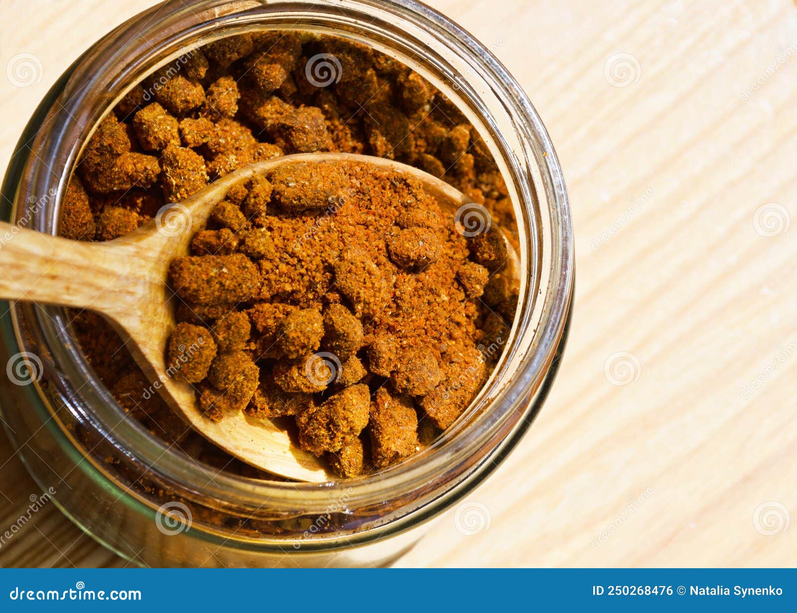 Dry Adjika in a Jar. Megrelian Dry Adjika Stock Photo Image of