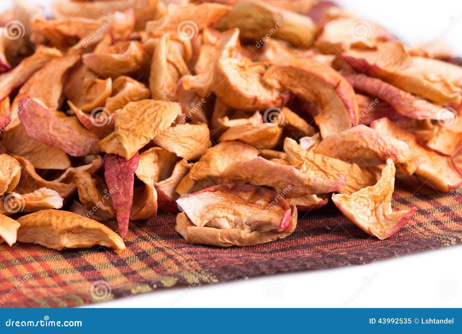 Dry apple chips stock image. Image of group, colors, refreshment 43992535